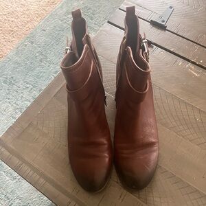 Brown ankle boots size 10